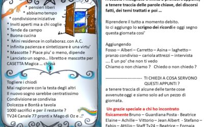 22 – Tra me e me, chi ho incontrato oggi, parole e riflessioni sintetizzate, appunti di vita, li ritrovi nel tempo e sorriderai
