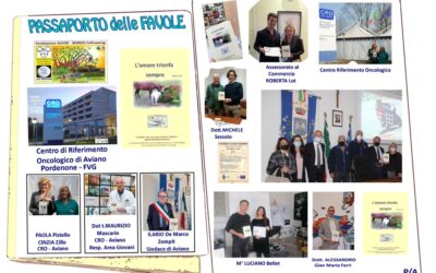 S/P 008 _ PASSAPORTO solidale delle FAVOLE del BORGO, testimonianze di ogni libretto donato