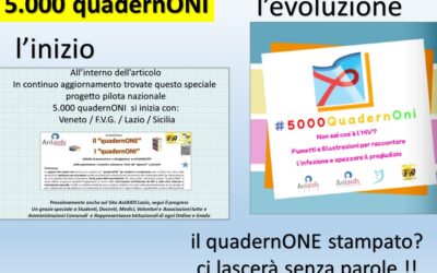 S/P 004 _ 5.000 quadernONI  Anlaids per Studenti delle superiori con i loro fumetti parte in 4 Regioni