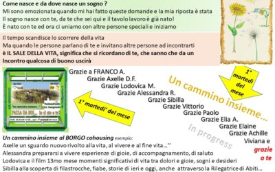 16 _ Da molto mi impegno in una mission, diffondere cultura, cambiamento,  … prima della morte e post