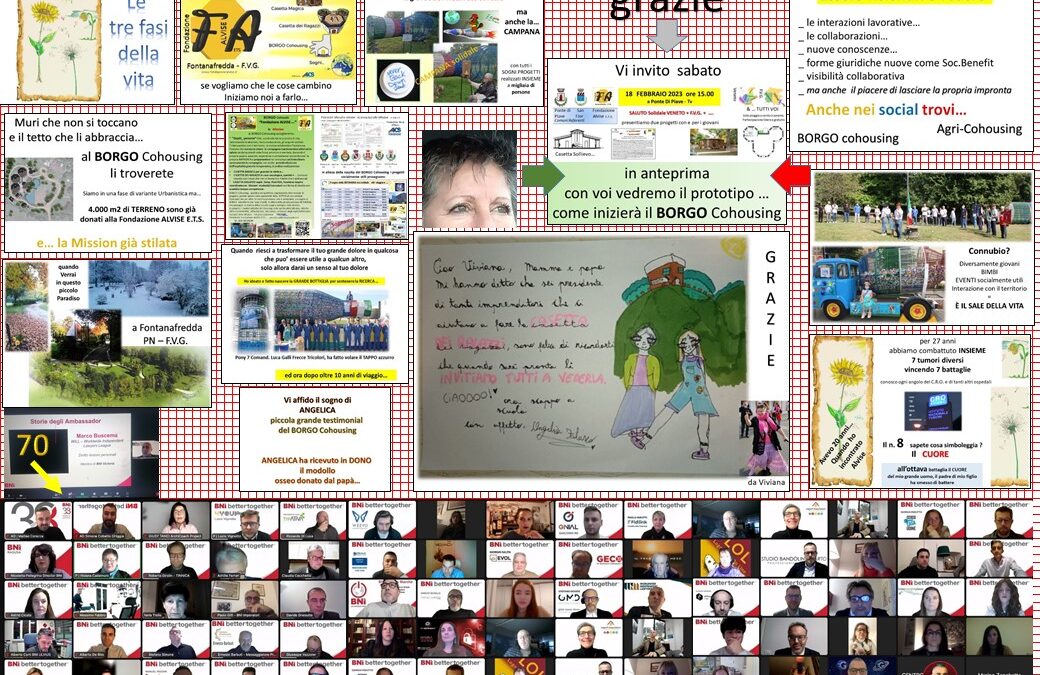 44 _ 70 persone collegate in zoom ed io in 5 minuiti ho donato ricordi, info e l’invito del 18/02 a PDP. GRAZIE a voi