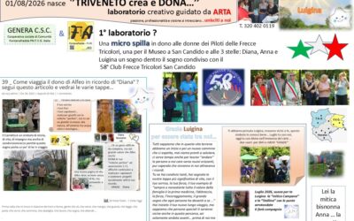 39 _ Come viaggia il dono di Alfeo in ricordo di ”Diana” ? segui questo articolo e vedrai le varie tappe…