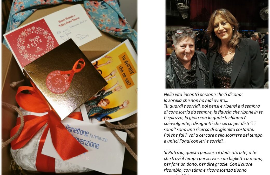 37_ Un contatto telefonico, un incontro dopo 2 anni, un dono e una sorpresa dentro la sorpresa = PATRIZIA Ferri che dirti ?
