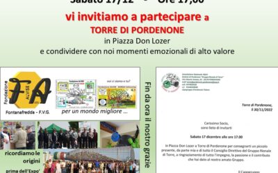 35 _ Gruppo Rionale ALPINI di Torre di Pn ci doneranno un grazie speciale e le emozioni ci riportano a ricordi indelebili