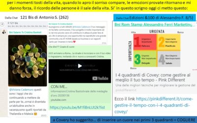 40 _ Due mess.: i miei tappi x te da Malesia e Thailandia (Cristina B.) e 4 quadrati x le priorità _ Edizioni%100 ( Alessandro F.)